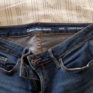 Calvin Klein skinny jeans size 10